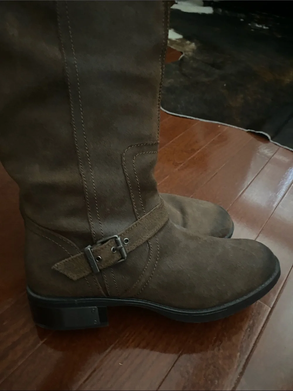 Circus by Sam Edelman Over-the-Knee Brown Suede Boots